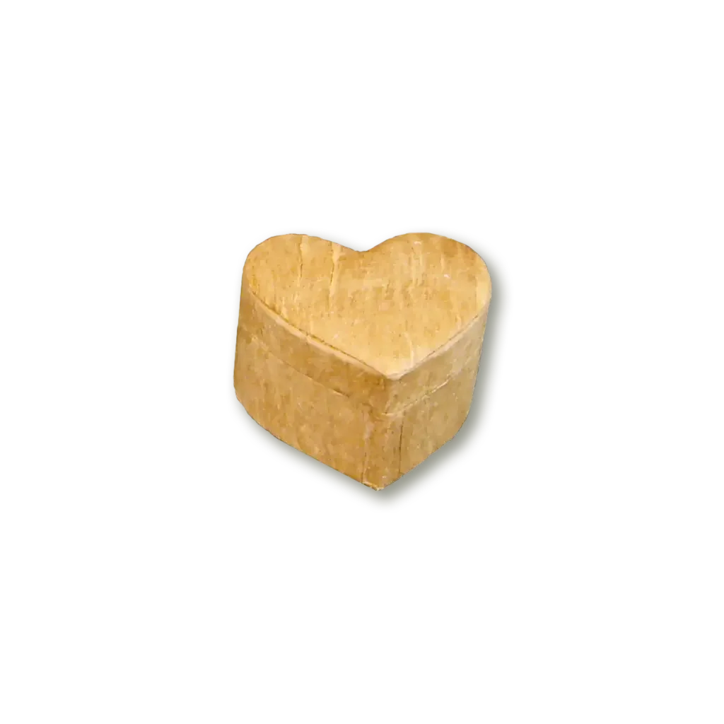 Harmony Heart Earthurn | Biodegradable Wood-Grain Urn - Eco Casket Co.