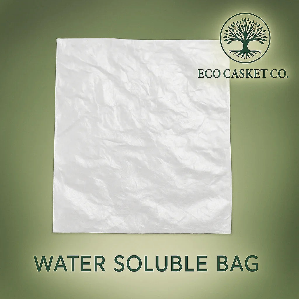 Water Soluble Ashes Bag – Eco Burial Insert - Eco Casket Co.