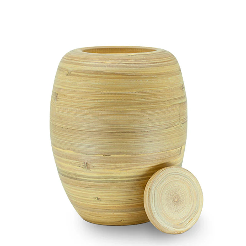 Willow Grace Bamboo Pet Urn – Large (134 Cubic Inches)