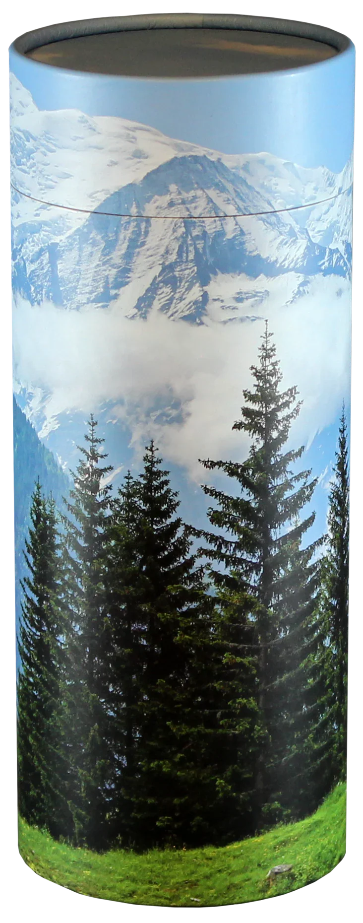 Mountain View Scattering Tube – Biodegradable Ash Urn for Outdoor Memorials - Eco Casket Co.