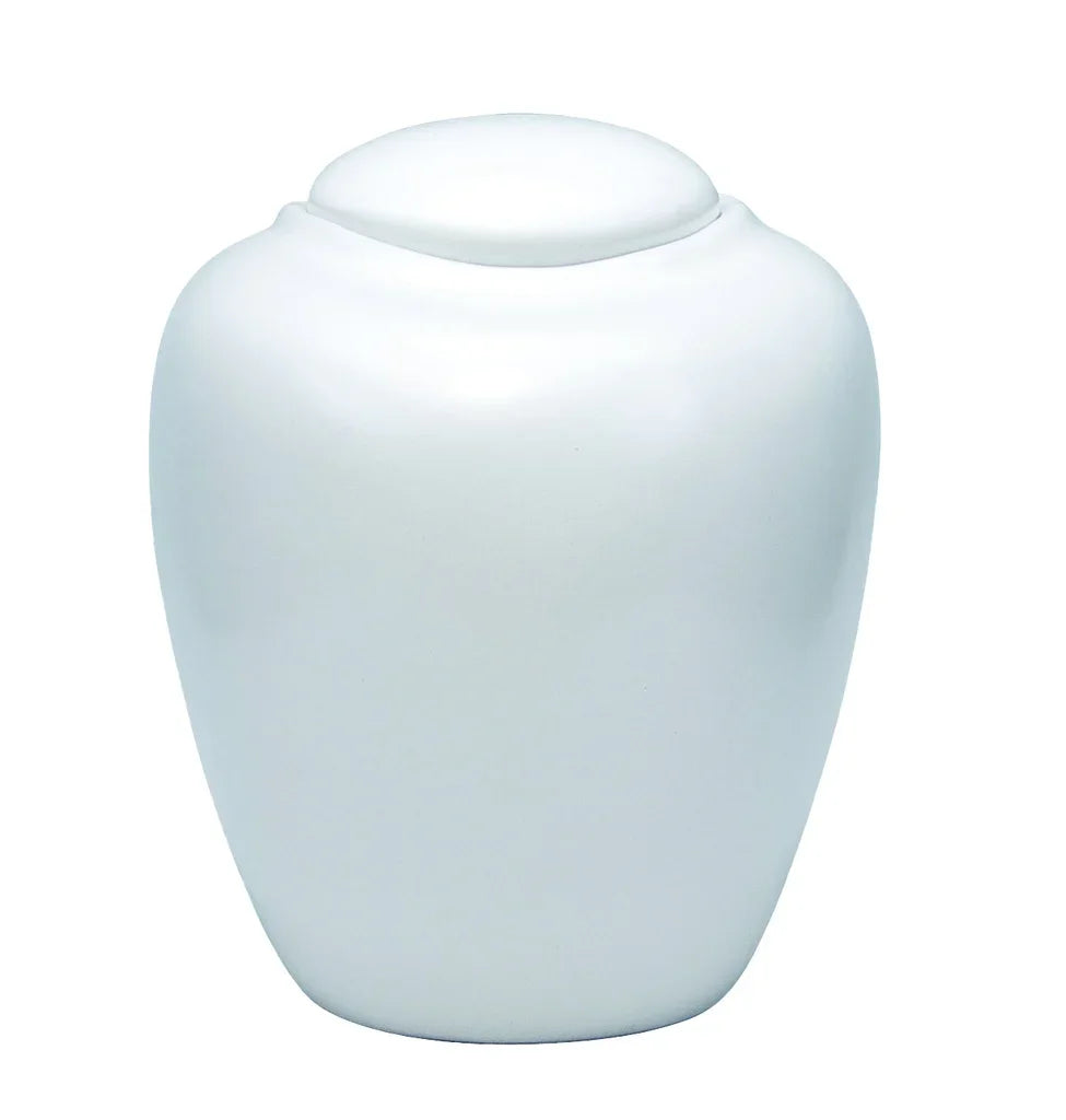 Tranquil Pearl Water Urn | Biodegradable Water Ceremony Urn - Eco Casket Co.