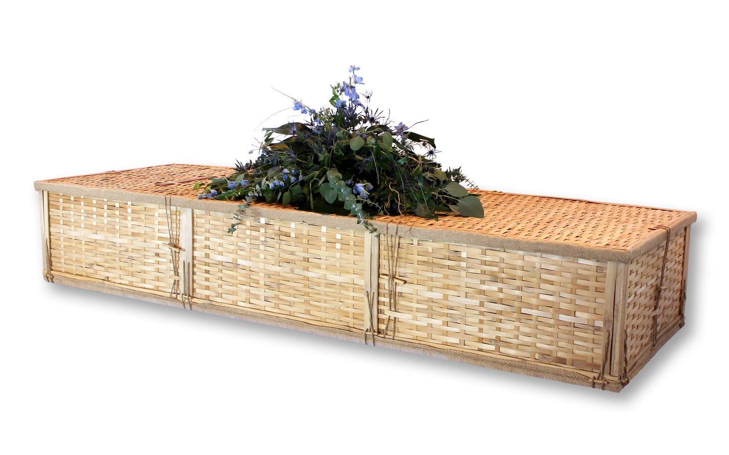 Simple Bamboo Biodegradable Cremation Container – Adult Sizes - Eco Casket Co.