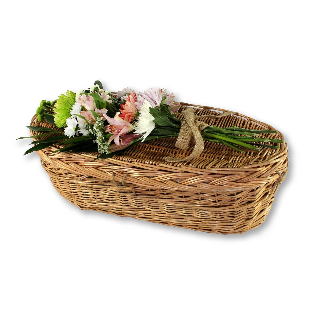 Willow Child Casket – Handcrafted Biodegradable Casket for Children