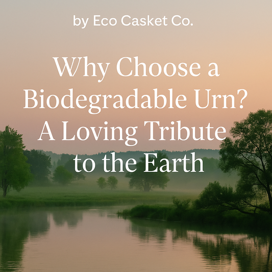 🌱 Why Choose a Biodegradable Urn? A Loving Tribute to the Earth