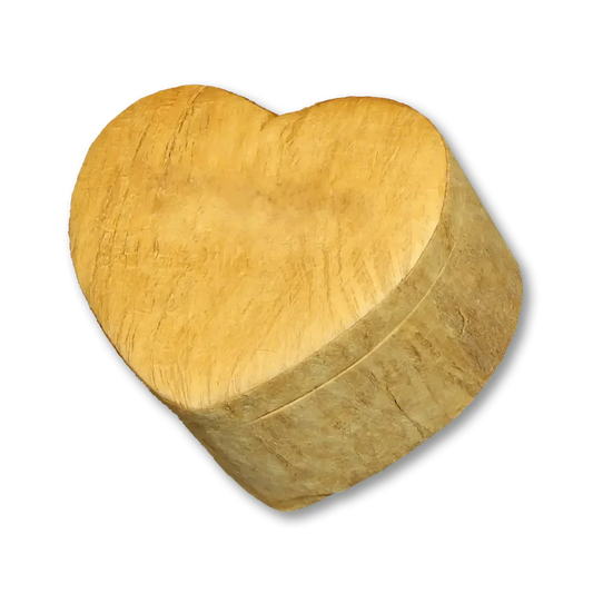 Harmony Heart Earthurn | Biodegradable Wood-Grain Urn - Eco Casket Co.