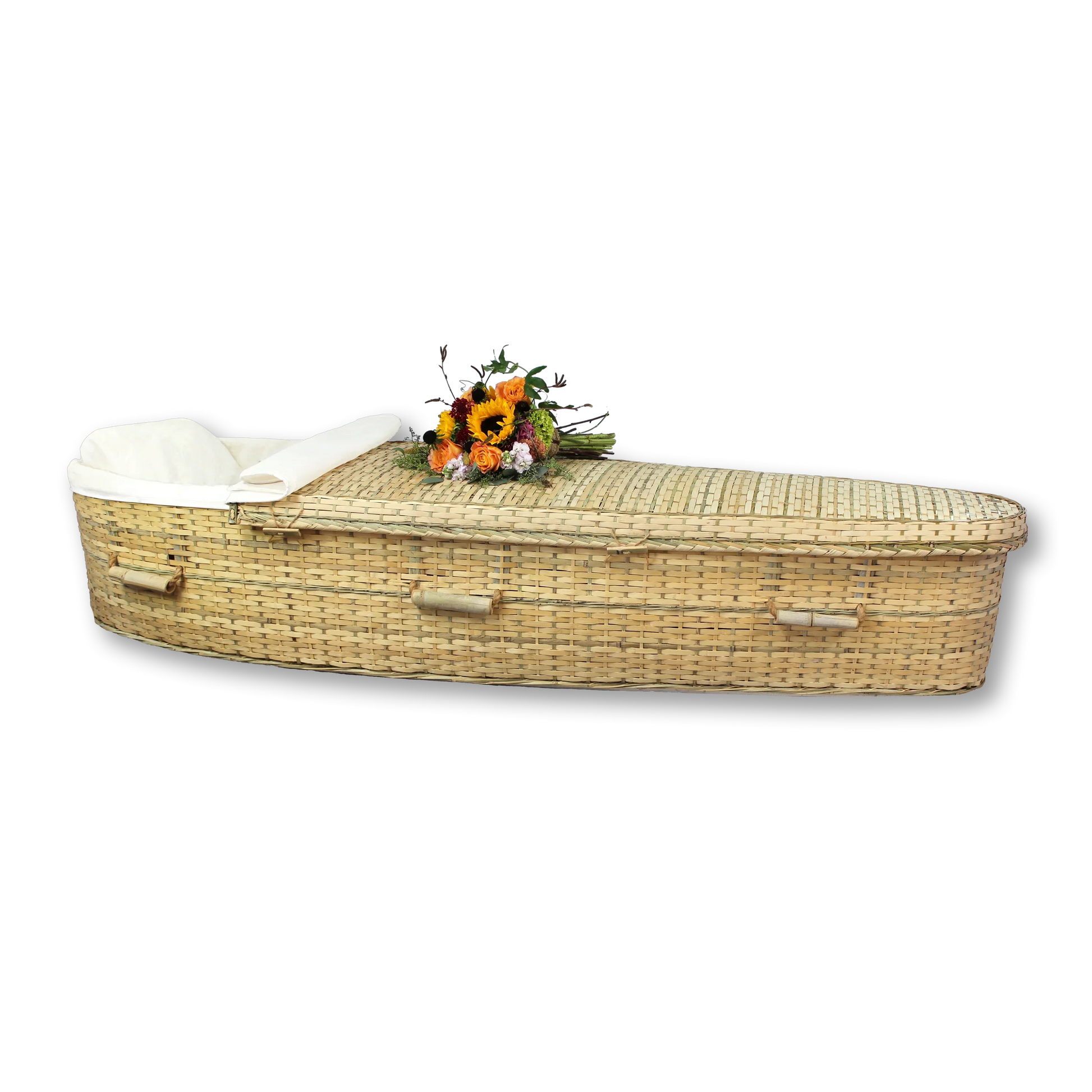 Natural Bamboo Biodegradable Casket – Adult Sizes - Eco Casket Co.