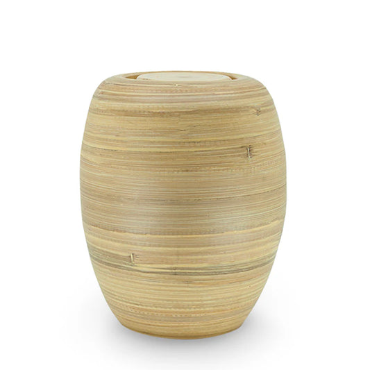 Willow Grace Bamboo Pet Urn – Large (134 Cubic Inches)