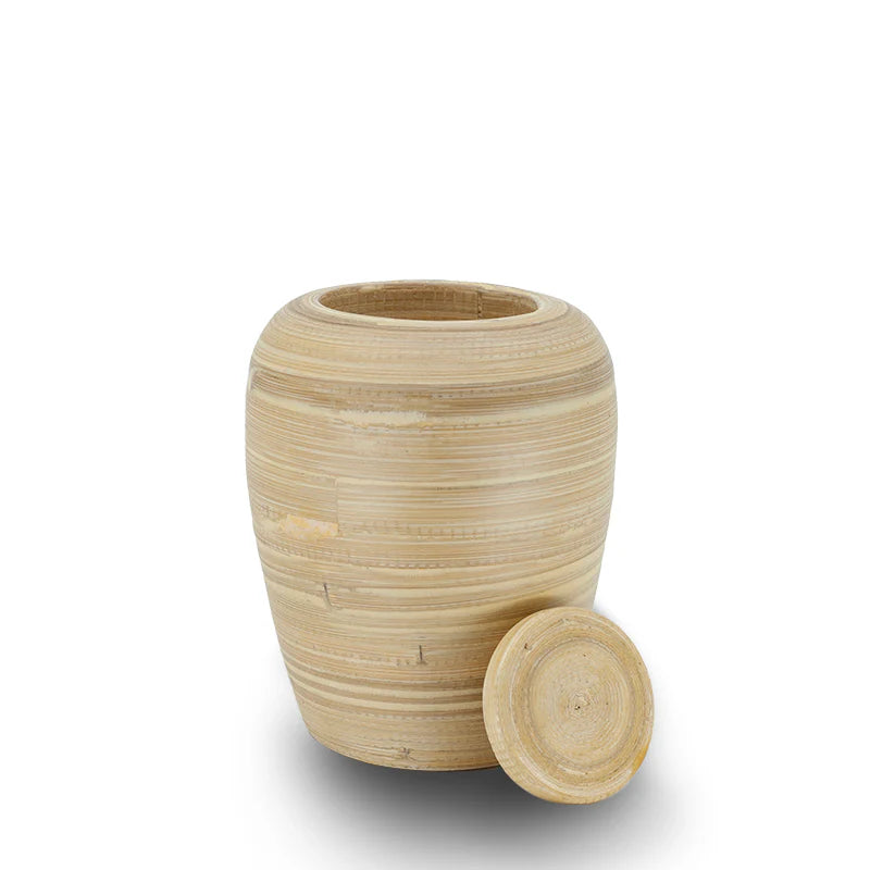 Cedar Serenity Bamboo Pet Urn – Small (60 Cubic Inches)