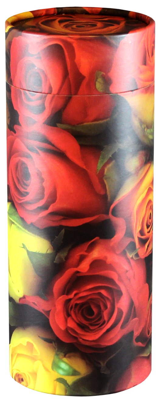 Rose Scattering Tube – Biodegradable Urn for Love and Remembrance