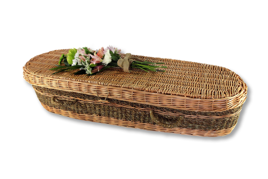 Seagrass Child Casket – Eco-Friendly Woven Casket for Infants and Children - Eco Casket Co.