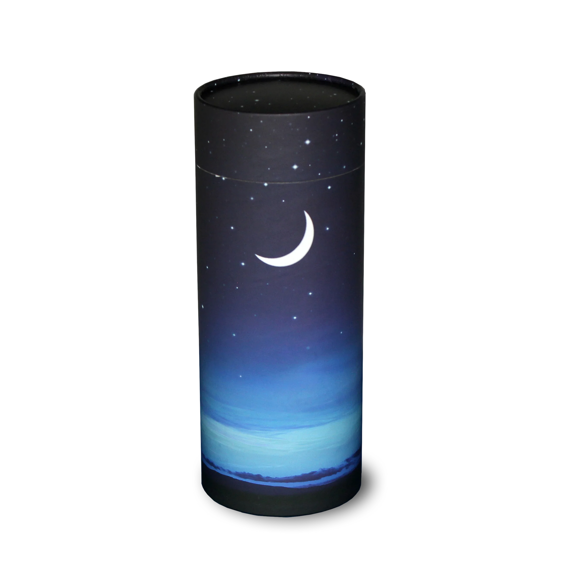 Starry Night Scattering Tube – Biodegradable Ash Urn for Cosmic Farewells - Eco Casket Co.