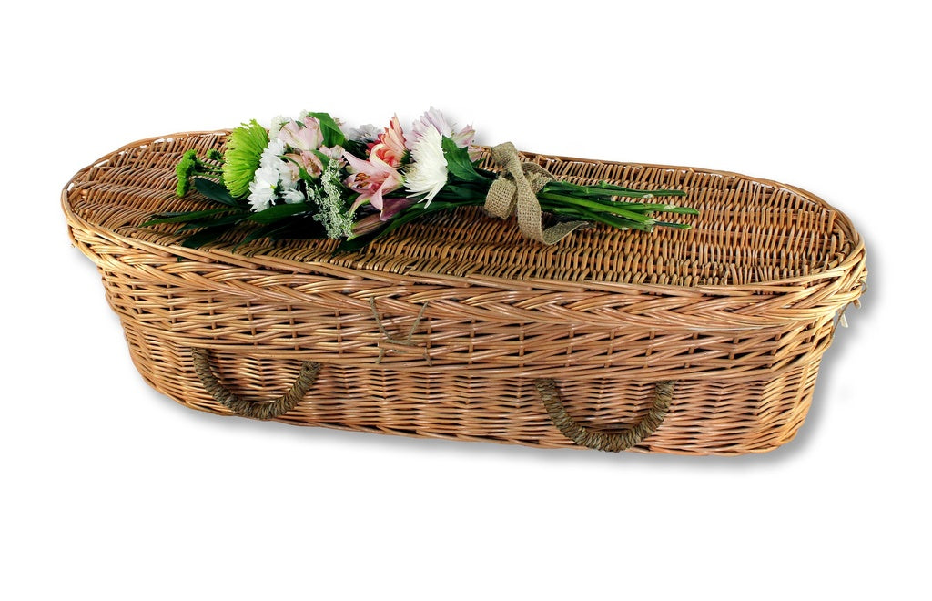 Willow Child Casket – Handcrafted Biodegradable Casket for Children