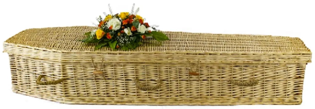Natural Willow Six-Point Casket – Eco Green Burial (Sierra Series)