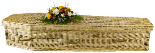 Natural Willow Six-Point Casket – Eco Green Burial (Sierra Series)